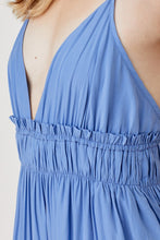Load image into Gallery viewer, Shirred Ruffle Maxi Dress
