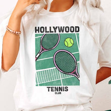Load image into Gallery viewer, HOLLYWOOD TENNIS CLUB GRAPHIC TEE

