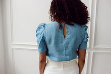 Load image into Gallery viewer, Emma Chambray Blouse
