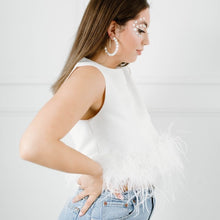 Load image into Gallery viewer, Pretty in Feathers Top
